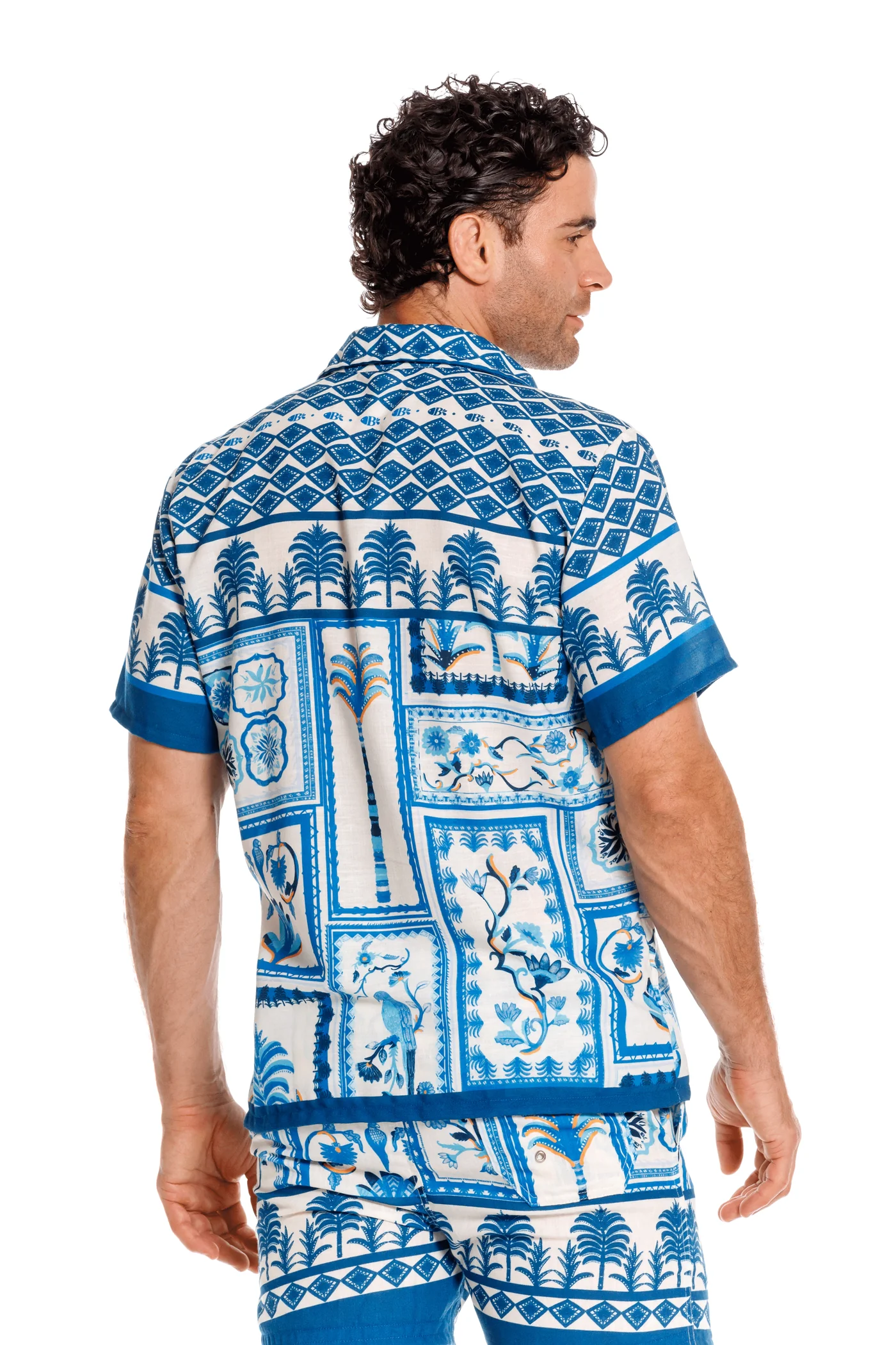 Camisa Hombre Rosetta Azul – foto 3